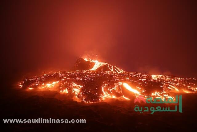 عندما تتدفق الماجما