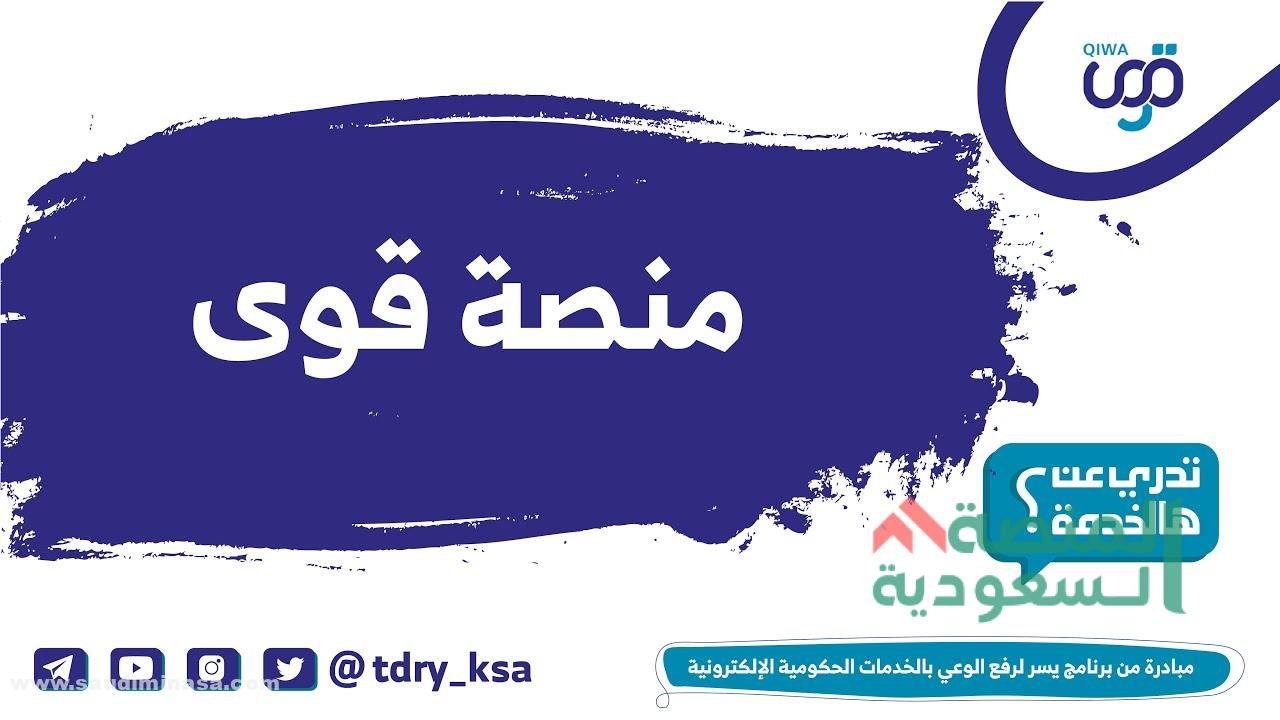 ما هو ملف الفرد في بوابة قوى؟