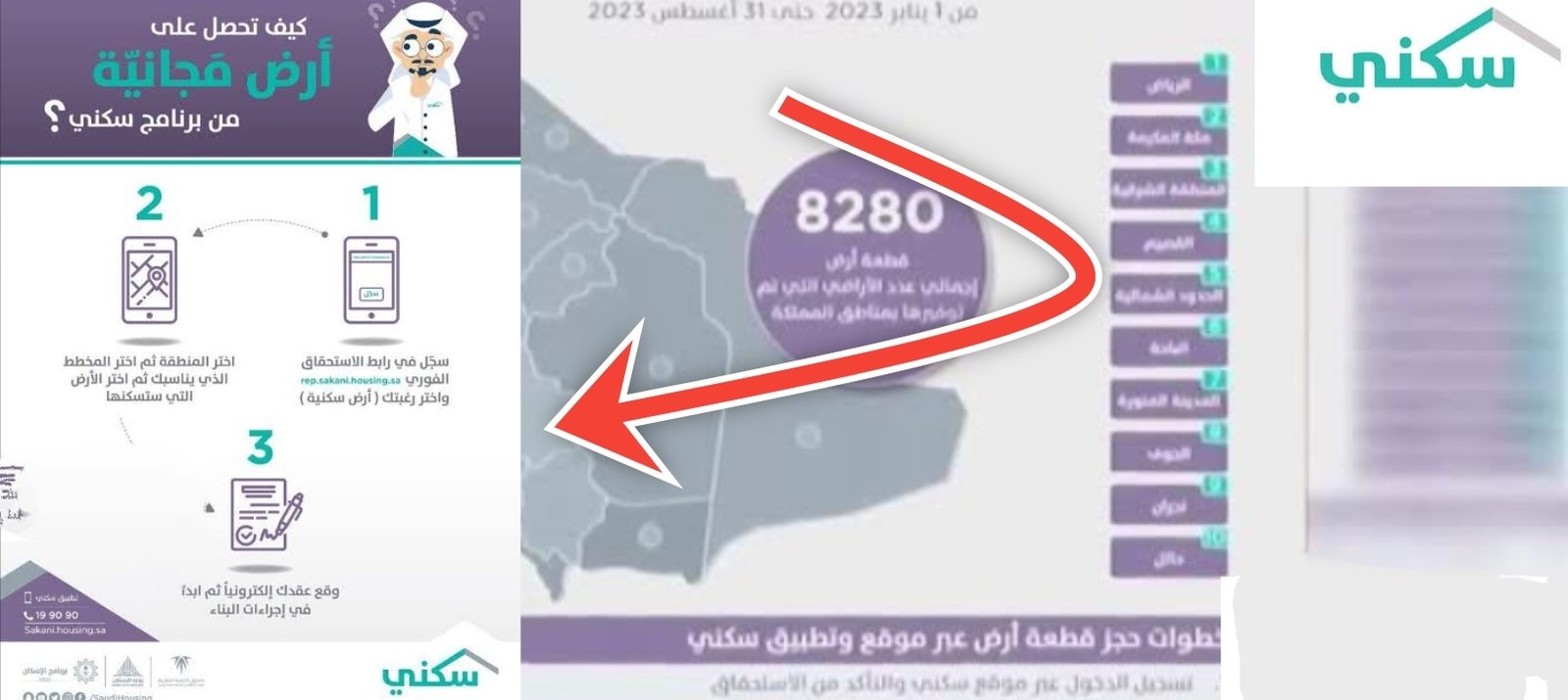 شروط الأراضي المجانية